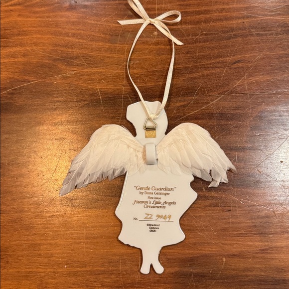 Heavens Little Angels Collectible Ornament Numbered 1st 2nd Issue 1998 Bradford - Picture 8 of 12